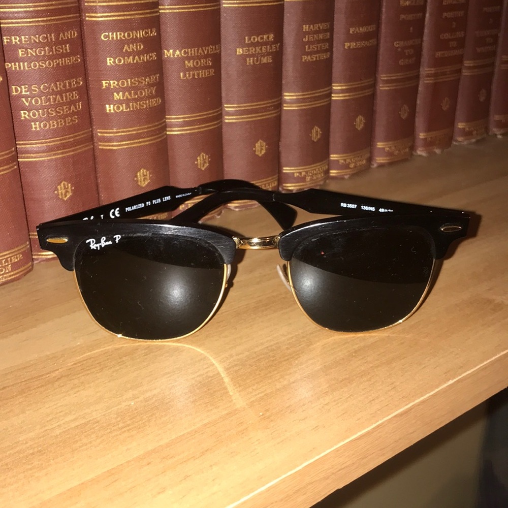 Ray-Ban Aluminum Club masters, Polarized